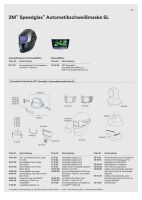 Ersatzteile SL Schweißmaske