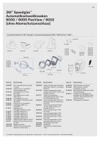 Ersatzteile 9000 - 9002 - FlexView Schweißmasken