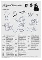 Ersatzteile Versaflo Klarsichtvisiere-Atem-Kopfschutz
