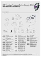 Ersatzteile 9000-9002 Schweißmaske u.- Atemschutz