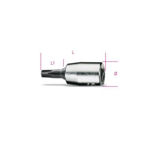 Steckschlüssel für Torx-Schrauben 1/4"