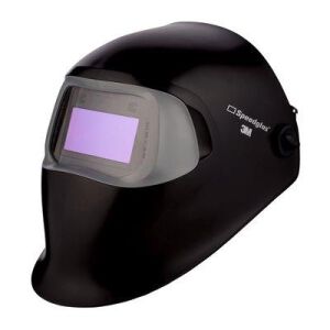 Schweißmaske 100 schwarz mit 100V ADF