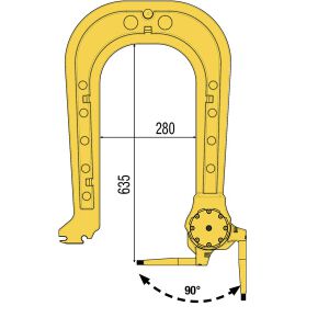 Schweißarm SHARK Aqua C Arm L 685mm + Elektrode