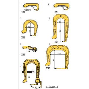 Schweißarm CA6 Aqua C Arm L 430mm + Elektrode