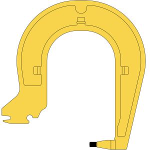 Schweißarm CB3 "C" Arm L300 mm + Electrode