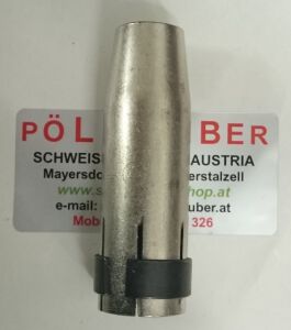 Gasdüse konisch ID12mm vernickelt